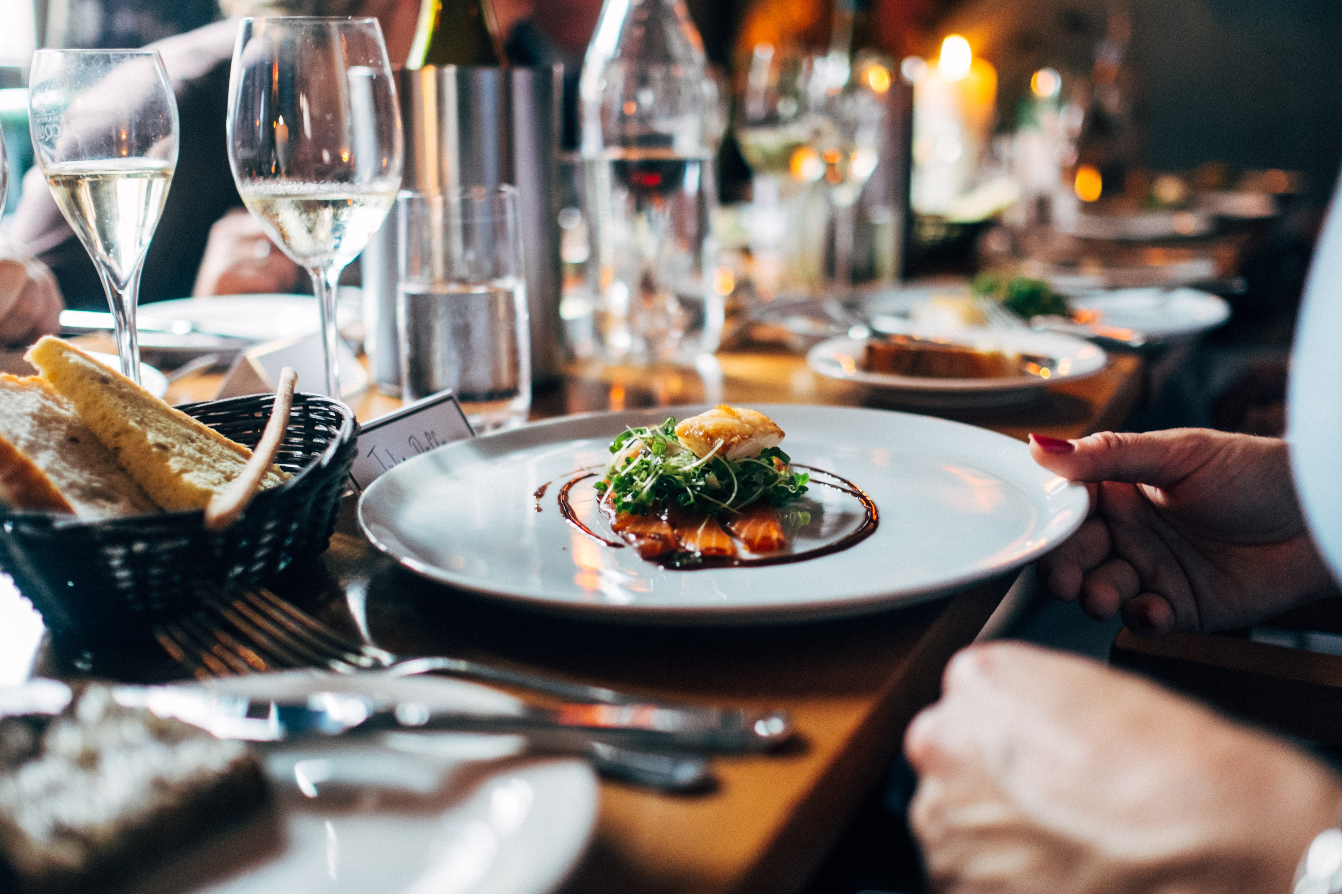 Un plat du restaurant La palette du goût